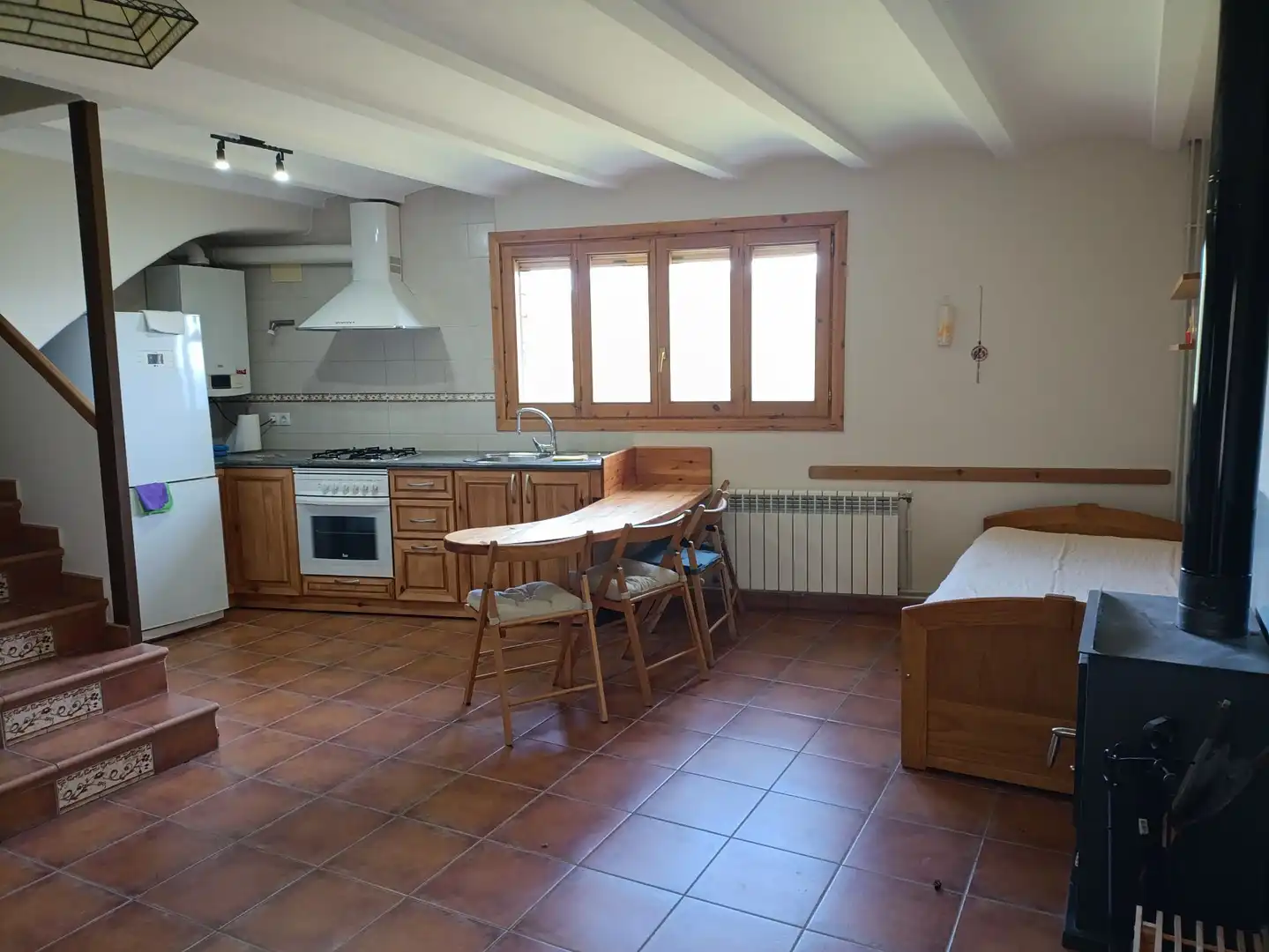 Cuina de Casa o xalet en venda en Graus amb Calefacció, Jardí privat i Terrassa
