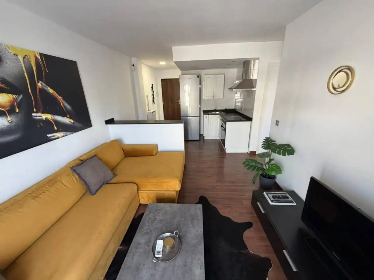 Living room of Flat for sale in Andratx  with Furnished and Balcony