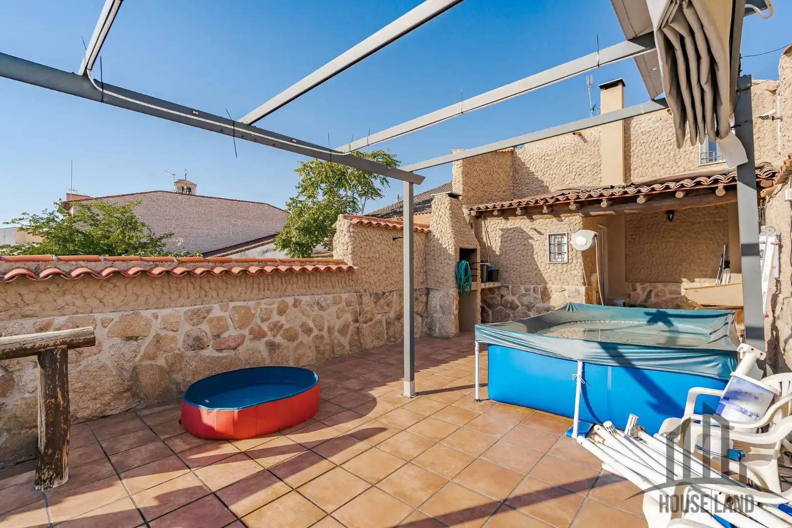 Terraza de Casa o chalet en venta en Ribatejada con Trastero