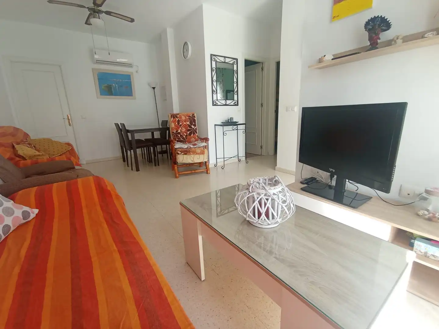 Sala de estar de Piso en venta en Chipiona con Calefacción