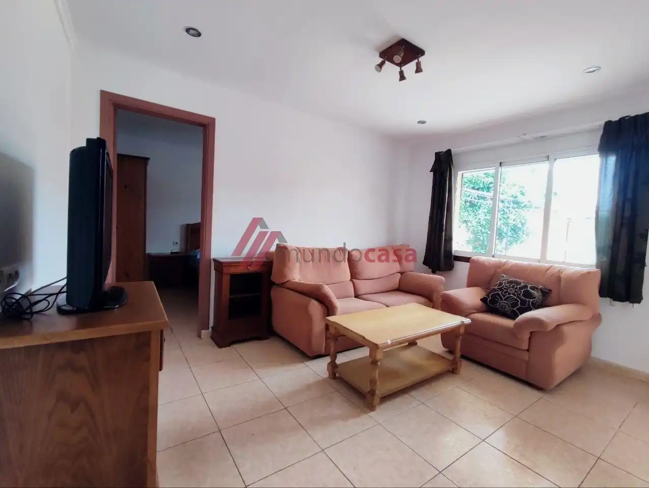 Living room of Houses for rent in Ferrol  with Private garden, Terrace and Furnished