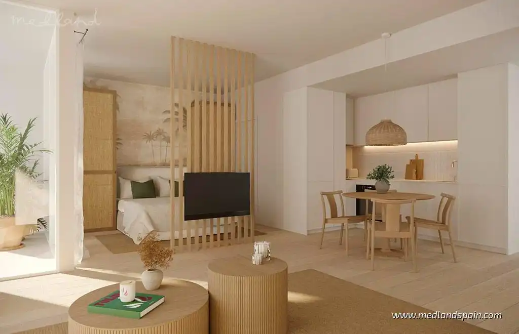 Sala d'estar de Apartament en venda en San Pedro del Pinatar amb Aire condicionat, Calefacció i Terrassa
