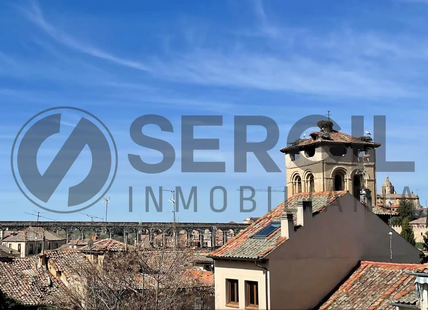Exterior view of Flat for sale in Segovia  with Terrace and Storage room