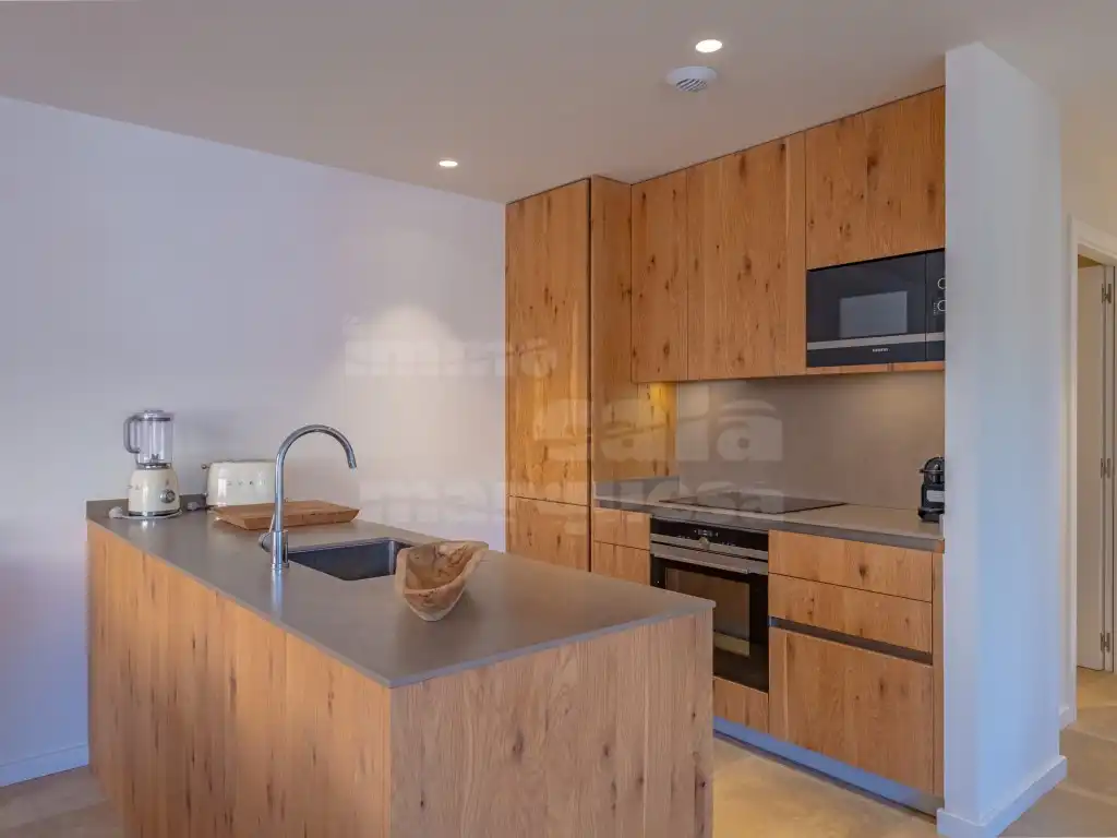 Cocina de Apartamento de alquiler en Begur
