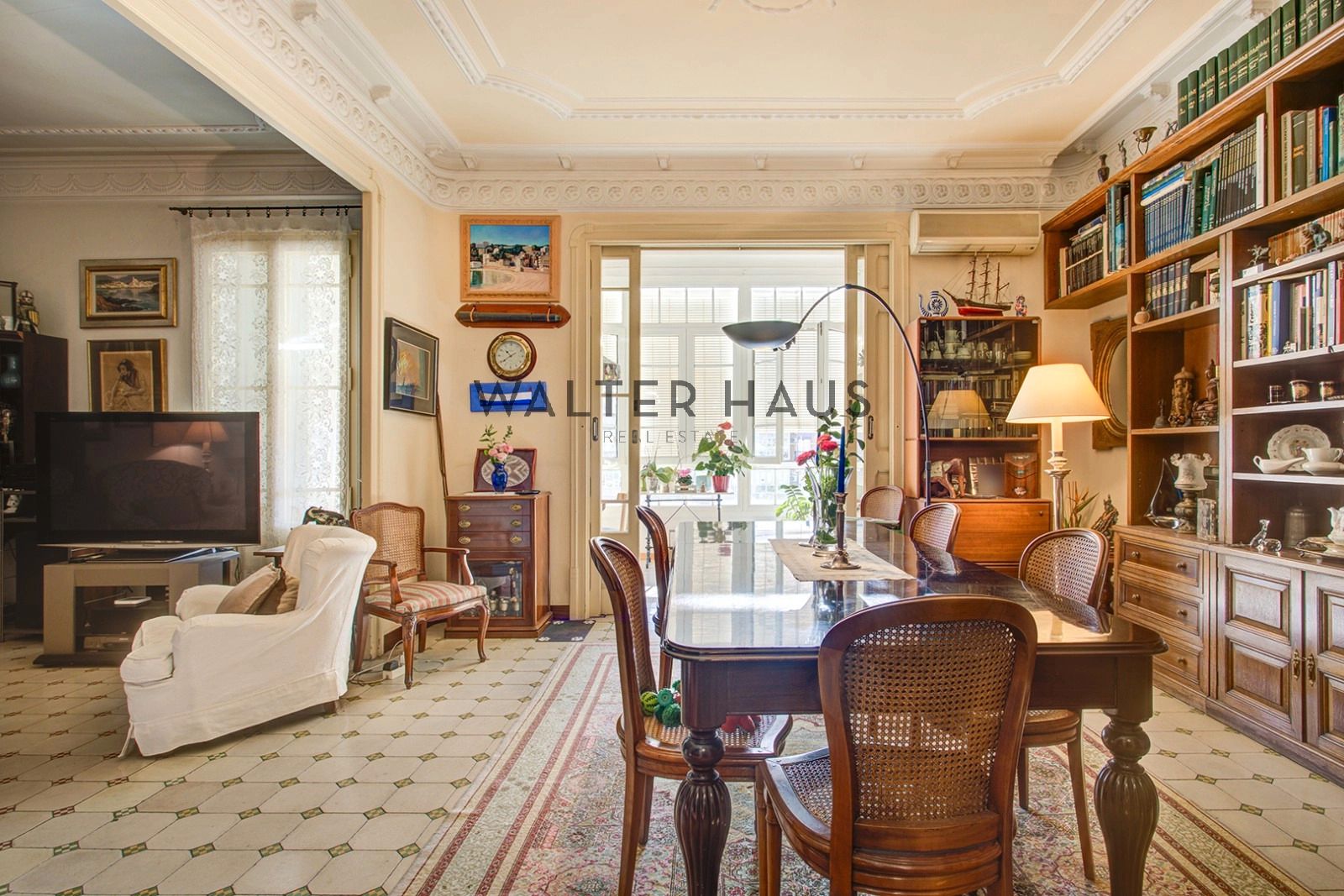 Menjador de Pis en venda en  Barcelona Capital amb Aire condicionat, Calefacció i Balcó