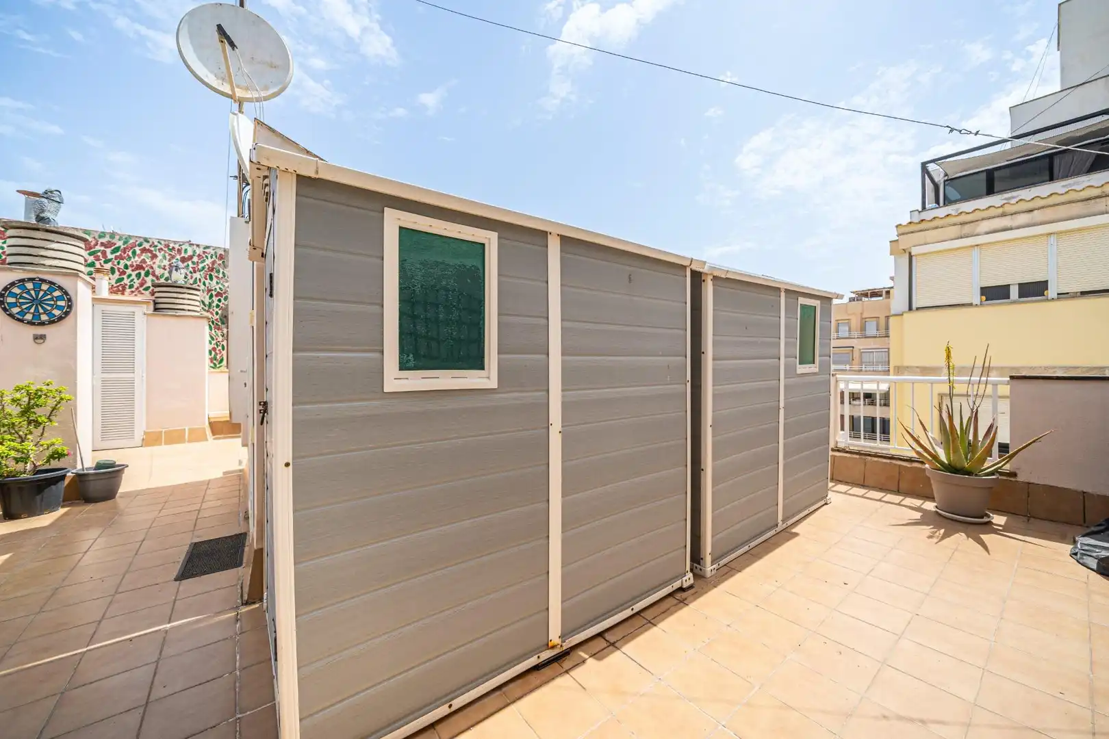 Vista exterior de Àtic en venda en  Palma de Mallorca amb Terrassa