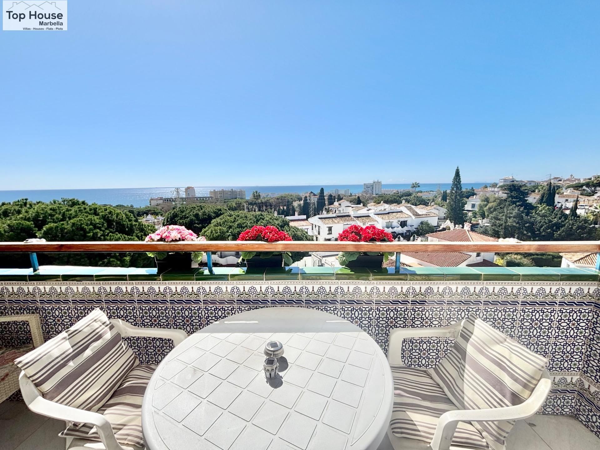 Terrace of Flat for sale in Mijas  with Air Conditioner, Terrace and Balcony