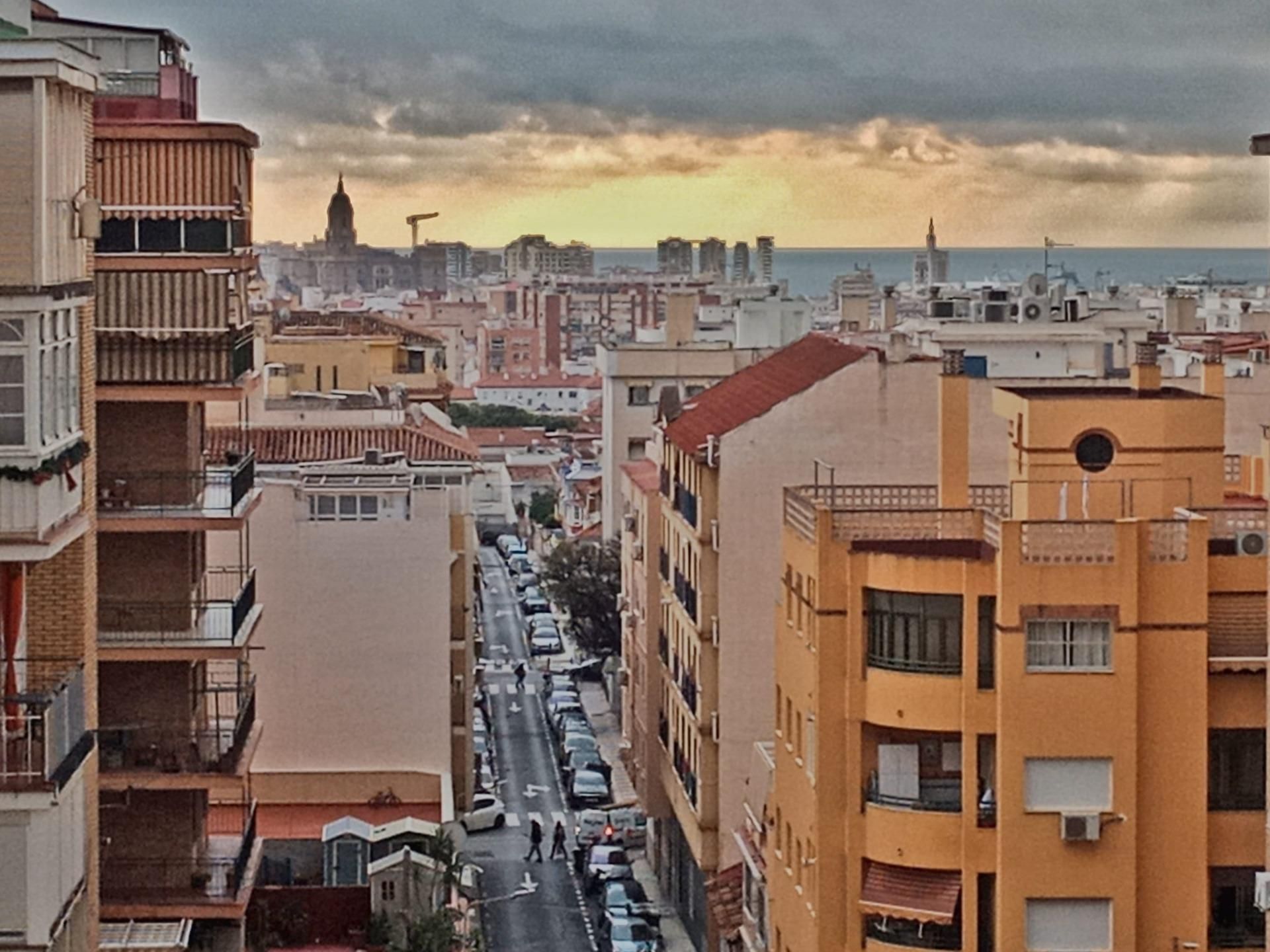 Vista exterior de Piso en venta en Málaga Capital con Aire acondicionado y Calefacción