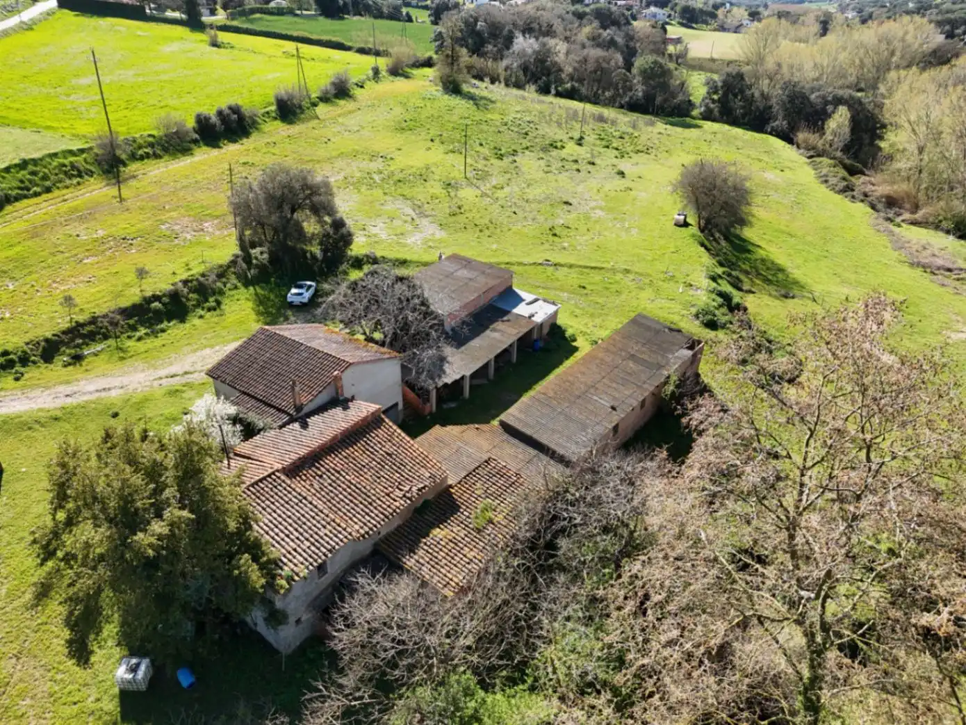 Vista exterior de Finca rústica en venta en Sant Antoni de Vilamajor