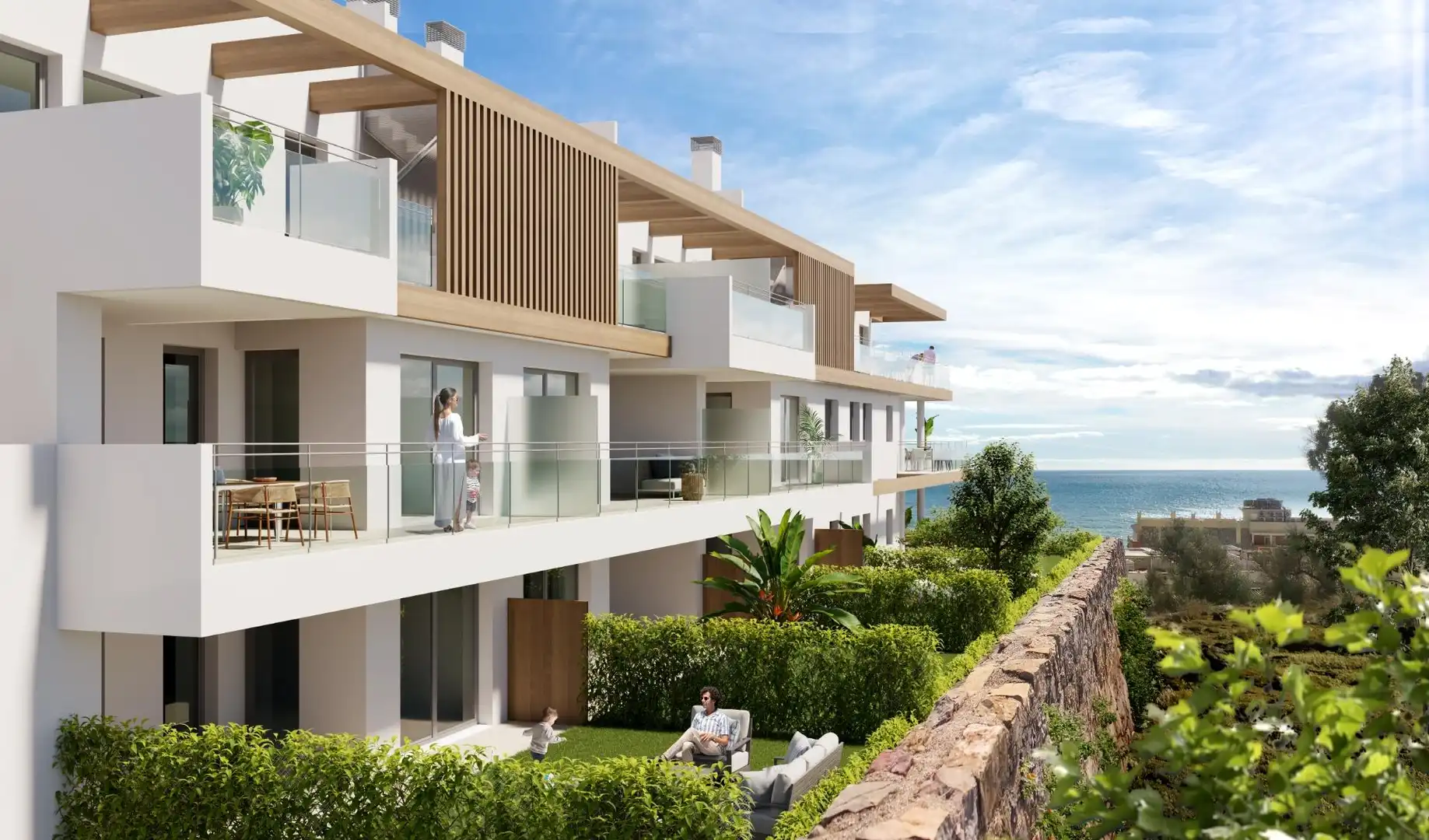 Exterior view of Ground floor for sale in Rincón de la Victoria  with Air Conditioner, Heating and Private garden