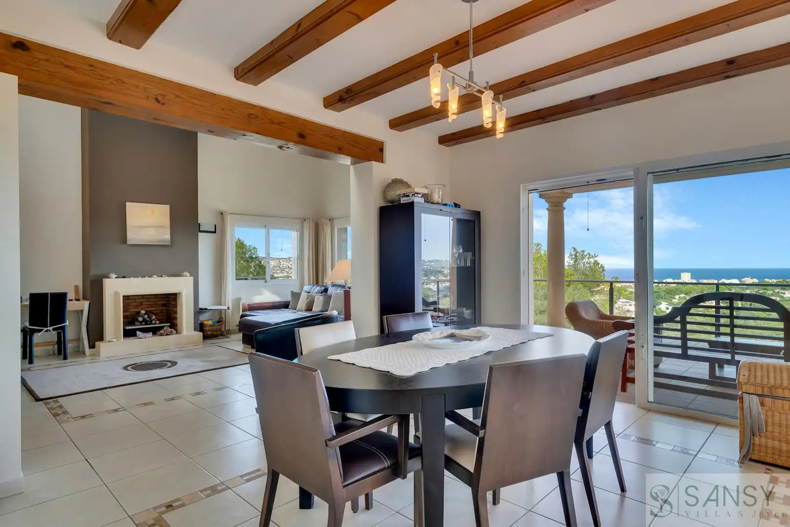 Comedor de Casa o chalet en venta en Jávea / Xàbia con Aire acondicionado, Calefacción y Piscina