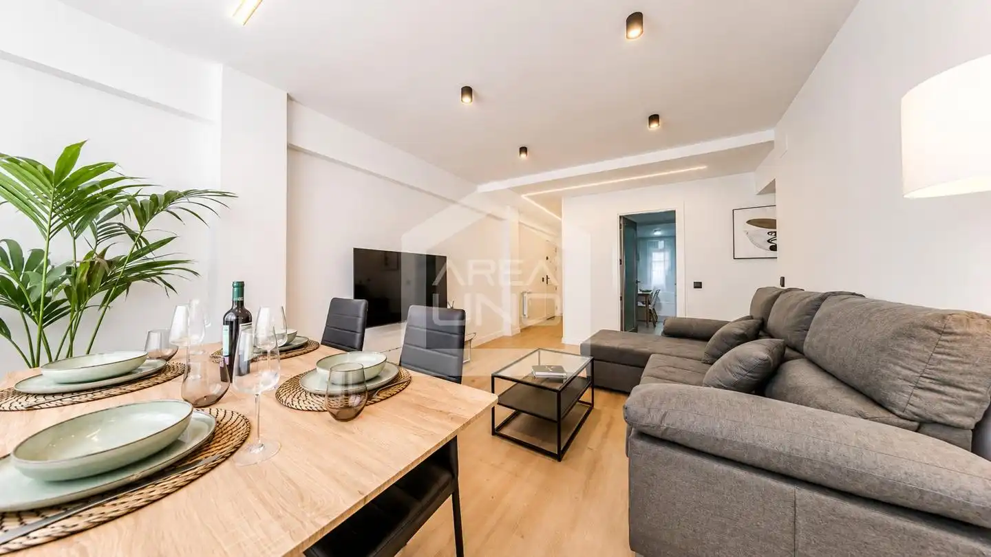 Wohnzimmer von Wohnung zum Verkauf in Alcorcón mit Klimaanlage, Heizung und Terrasse