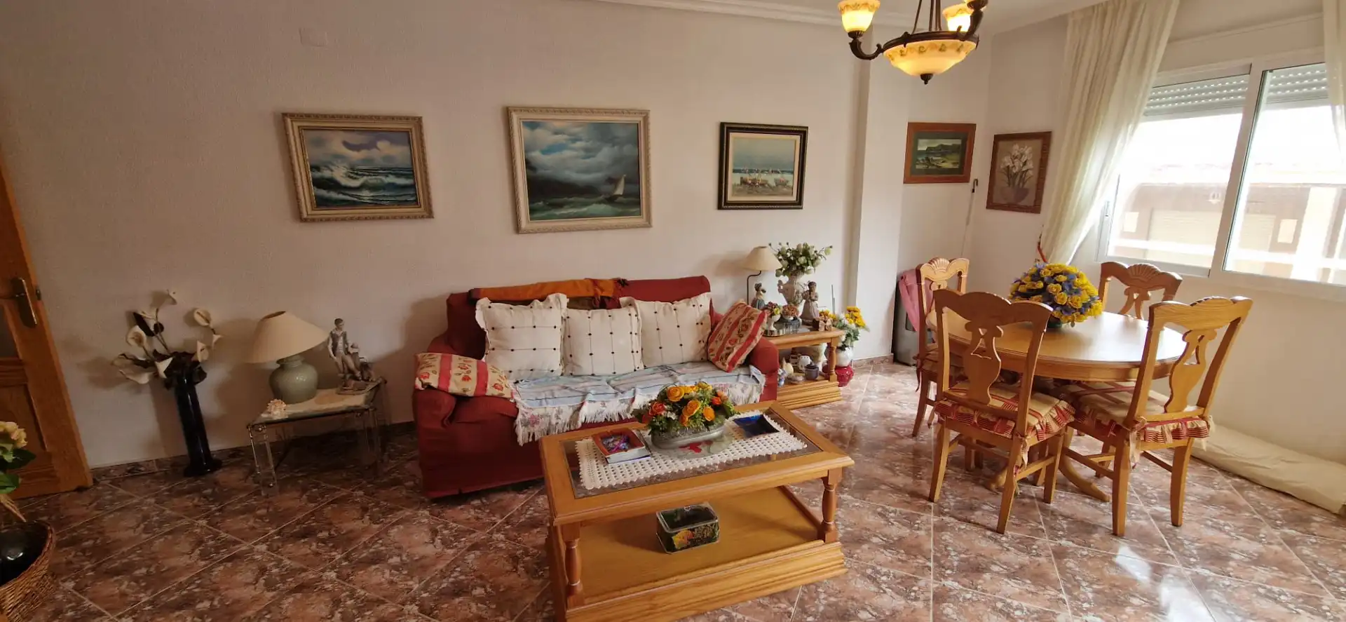 Sala d'estar de Pis en venda en Torrevieja amb Calefacció i Terrassa