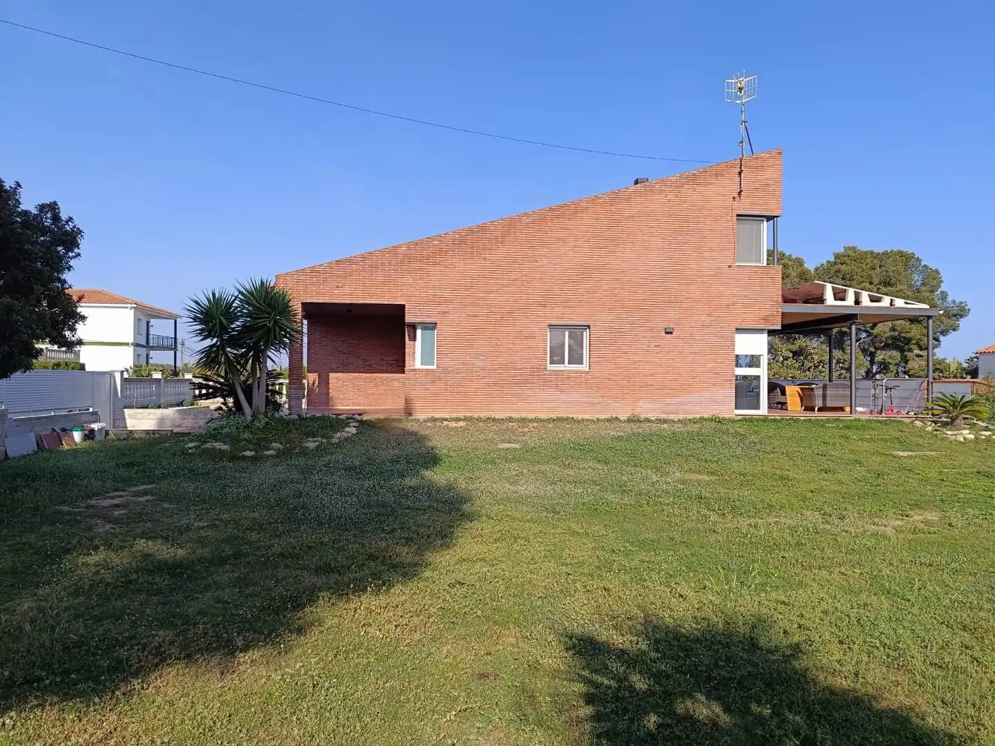 Exterior view of Houses for sale in Cunit  with Air Conditioner, Heating and Private garden