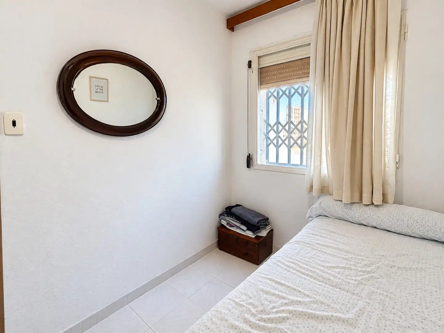 Bedroom of Flat for sale in Sagunto / Sagunt  with Terrace, Furnished and Oven