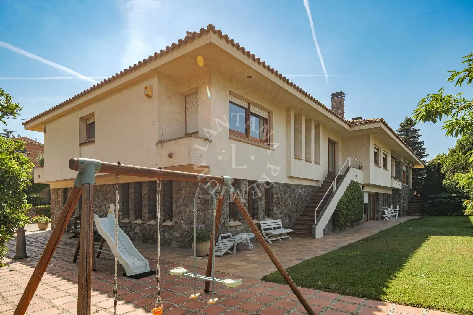 Jardín de Casa o chalet en venta en La Garriga