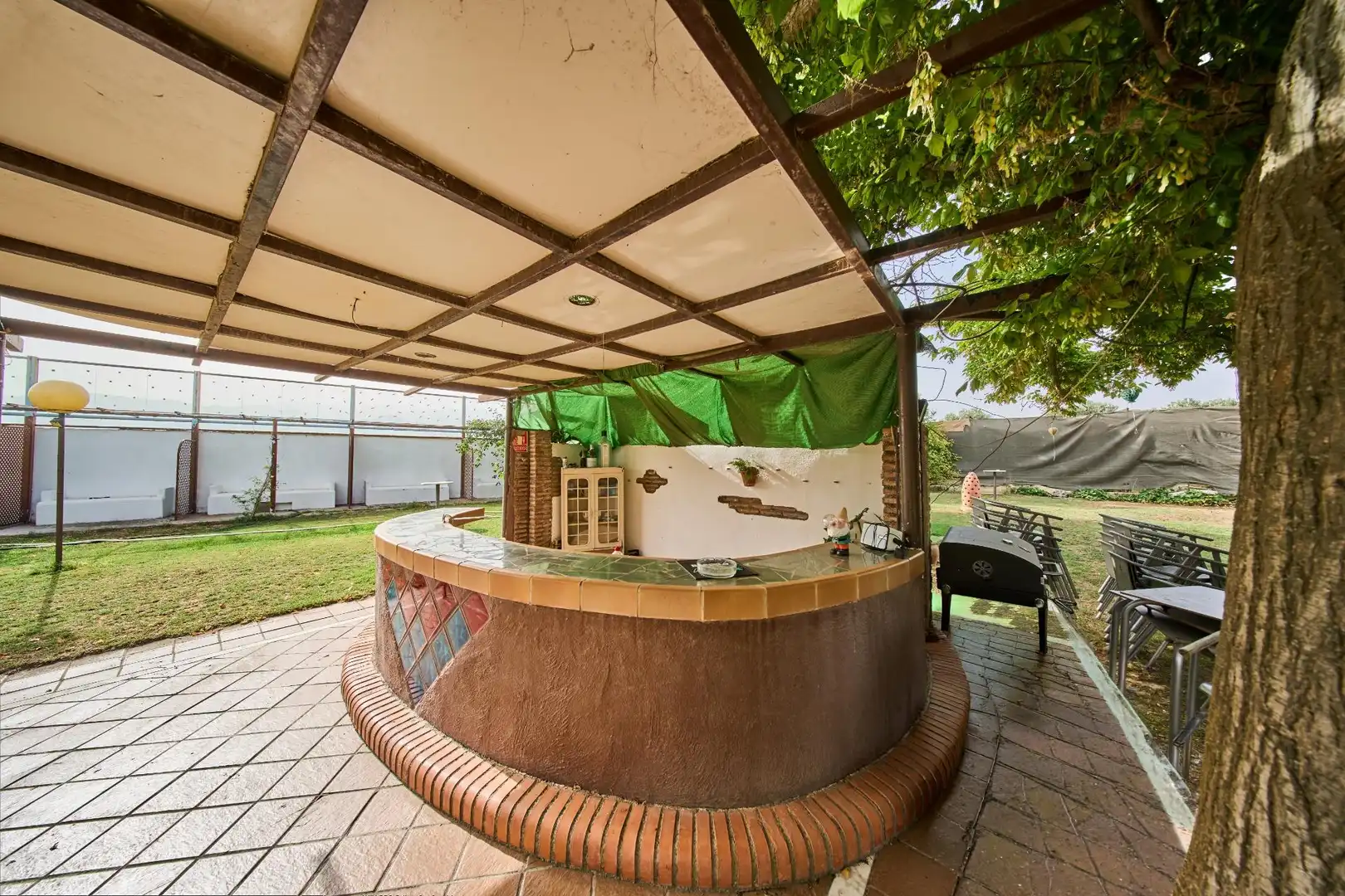 Terraza de Finca rústica en venta en Villa de Otura con Jardín privado, Terraza y Piscina
