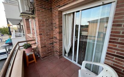 Balcony of Flat for sale in Cubelles  with Air Conditioner, Heating and Storage room