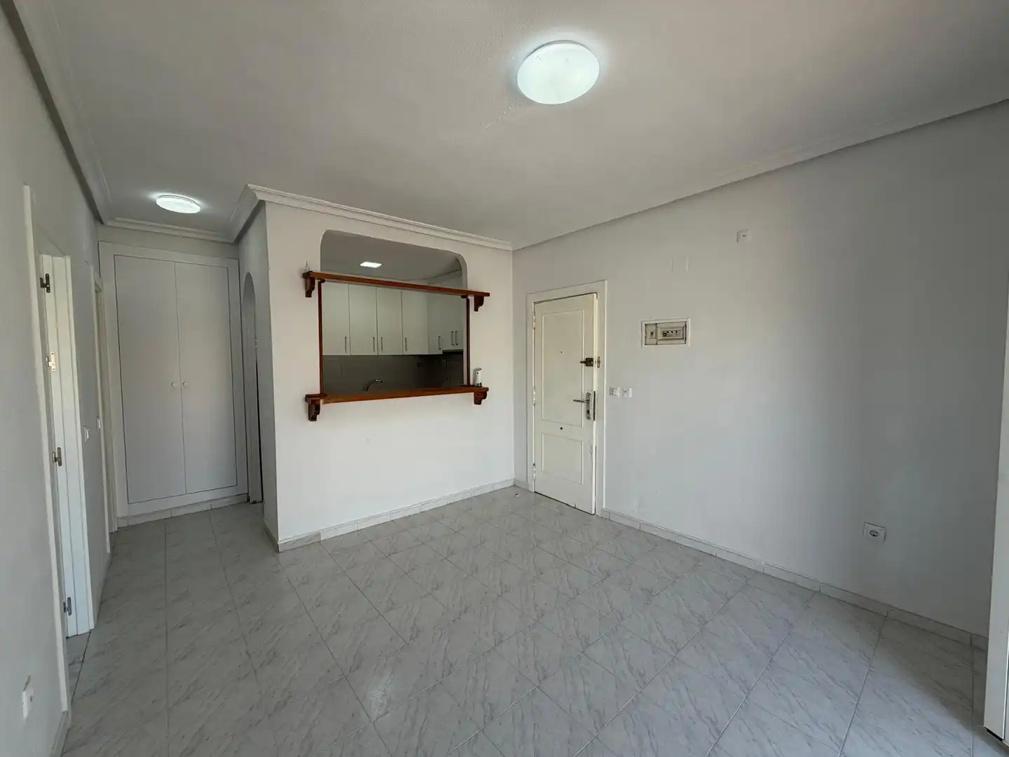 Kitchen of Flat for sale in Torrevieja  with Air Conditioner, Terrace and Community pool