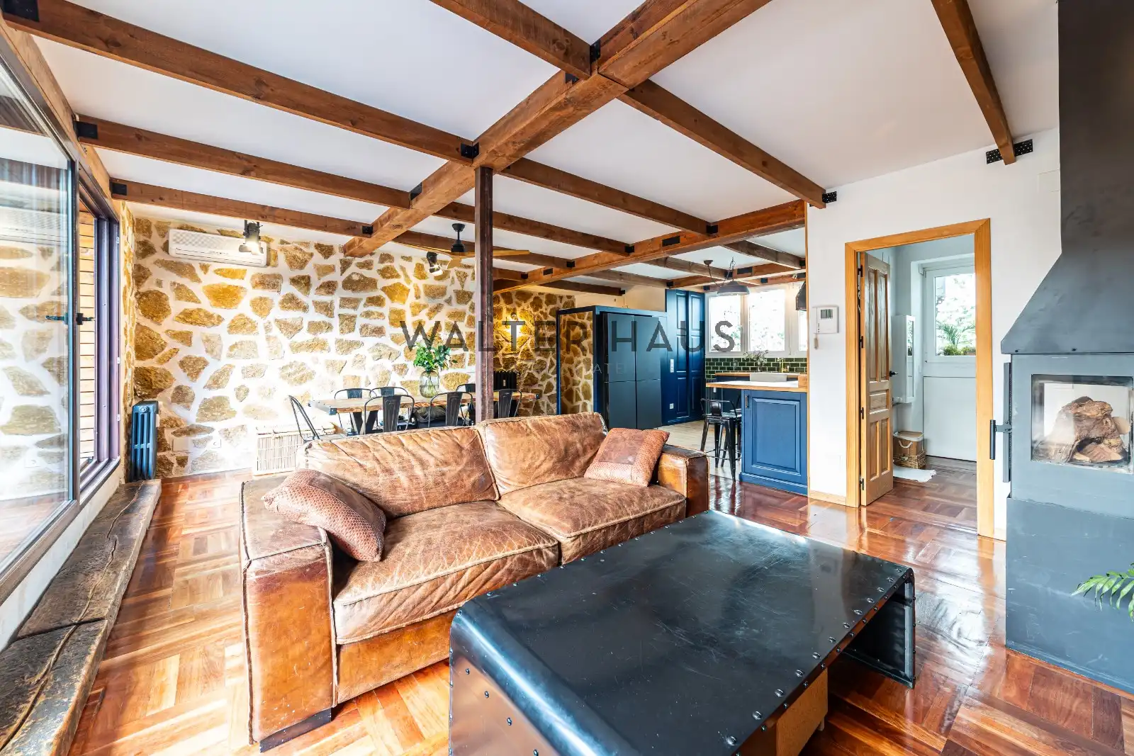 Living room of Attic for sale in Madrid  with Air Conditioner, Heating and Terrace