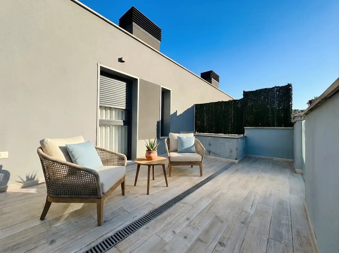 Terraza de Dúplex en venta en Getxo  con Aire acondicionado, Calefacción y Jardín privado