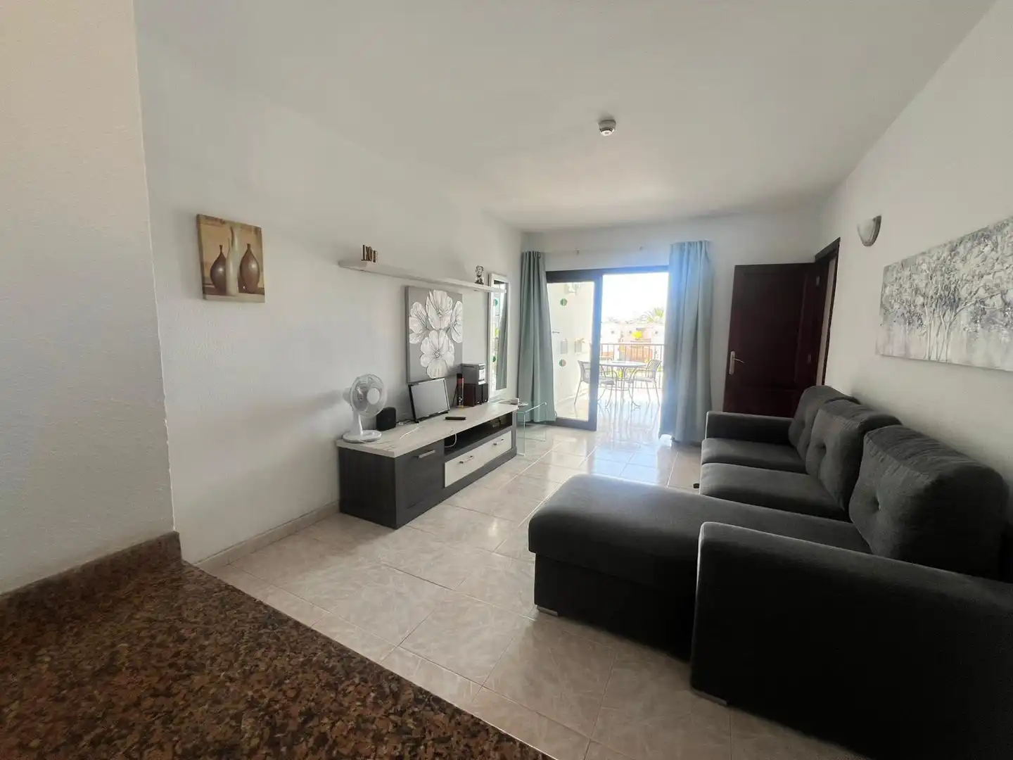 Sala d'estar de Pis en venda en Playa del Inglés