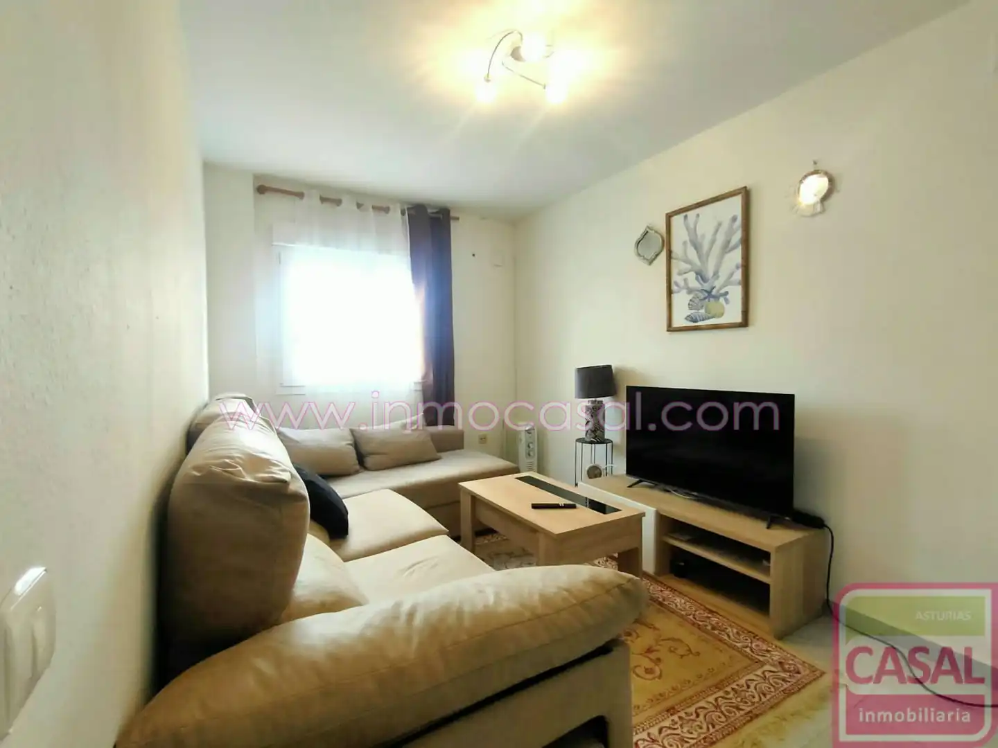 Sala de estar de Piso en venta en Avilés