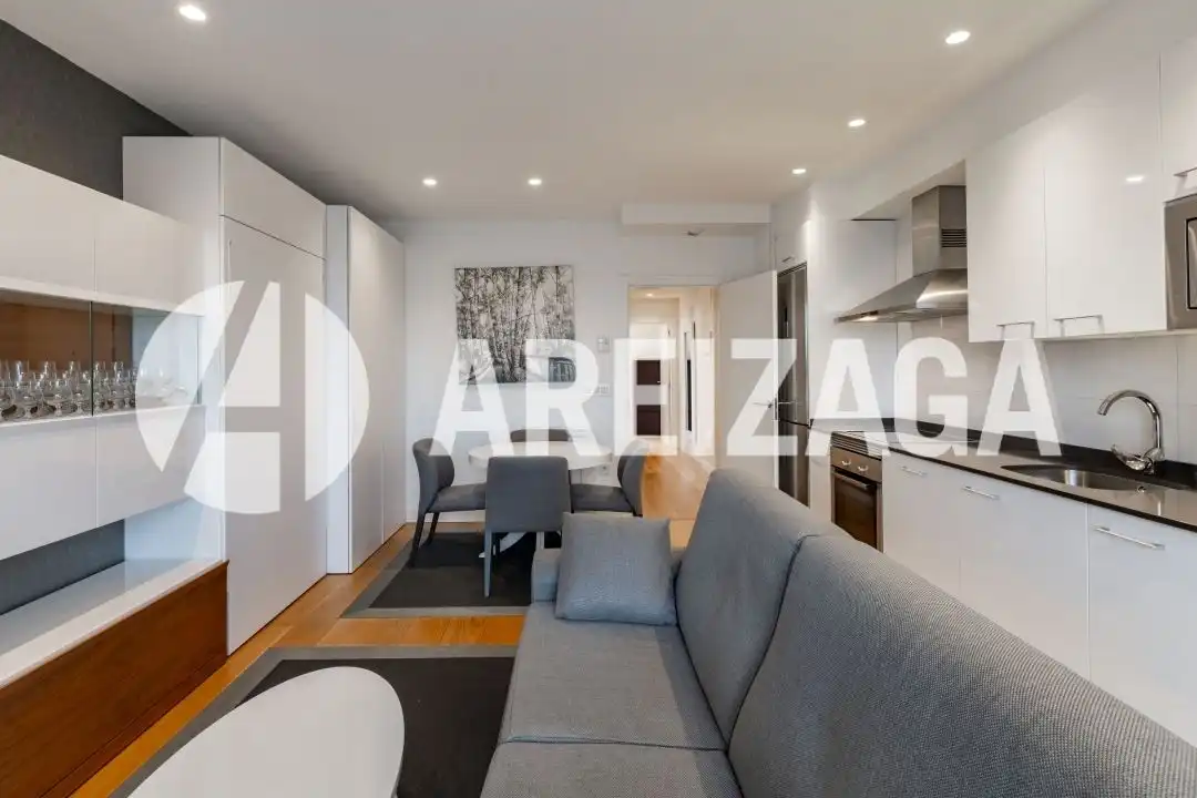 Sala de estar de Piso en venta en Donostia - San Sebastián  con Calefacción, Terraza y Trastero