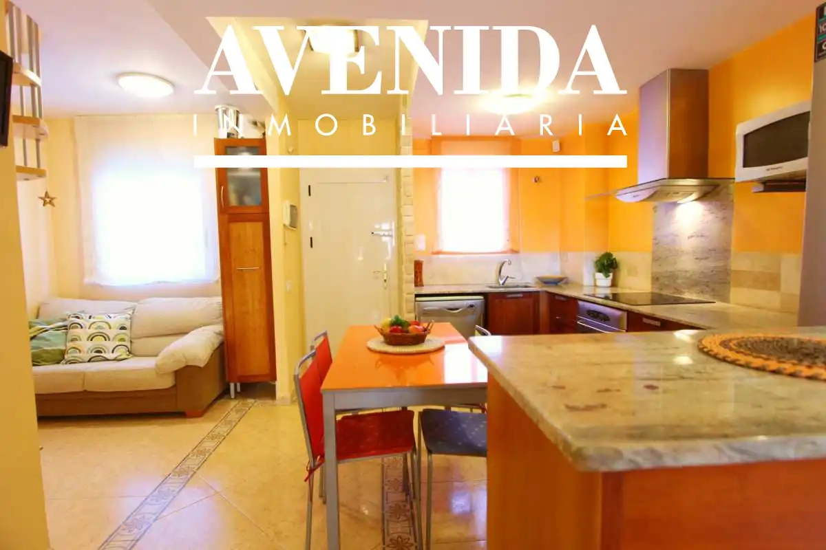 Kitchen of Apartments for sale in Oropesa del Mar / Orpesa  with Air Conditioner, Heating and Terrace
