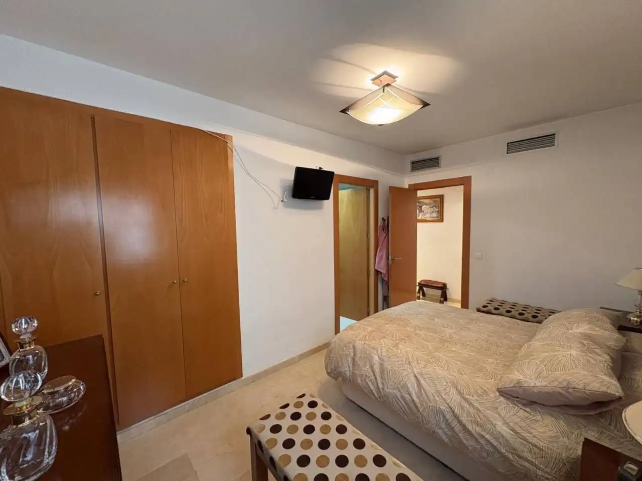 Schlafzimmer von Maisonette zum Verkauf in Castalla mit Klimaanlage, Heizung und Terrasse