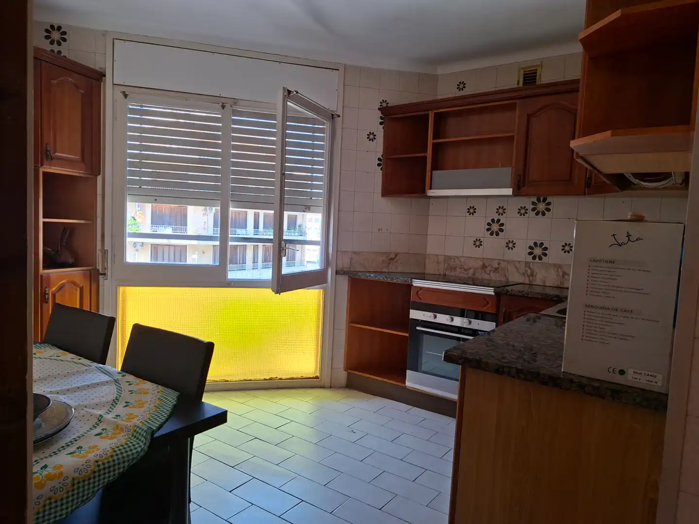 Küche von Wohnung zur Miete in Pineda de Mar mit Terrasse, Möbliert und Ofen