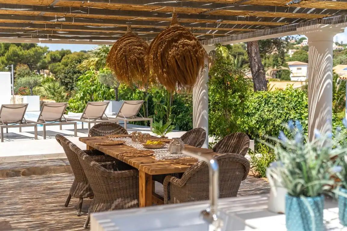 Terraza de Casa o chalet de alquiler en Jávea / Xàbia con Aire acondicionado, Trastero y Piscina
