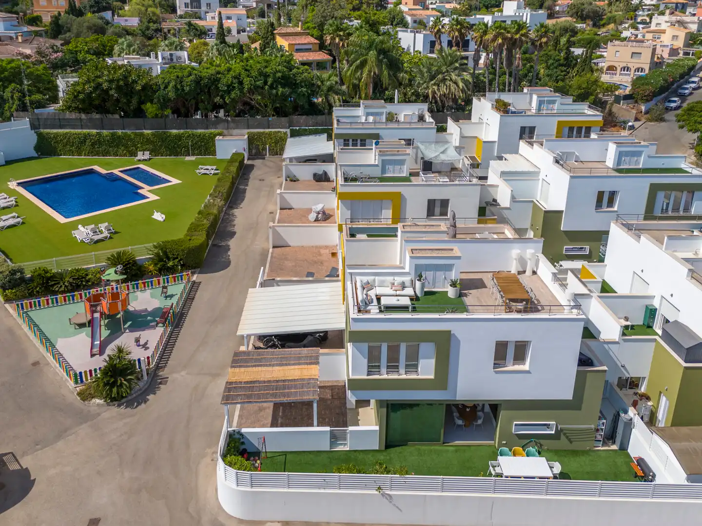 Casa aparellada amb piscina en venda a El Montgó, imagen 79
