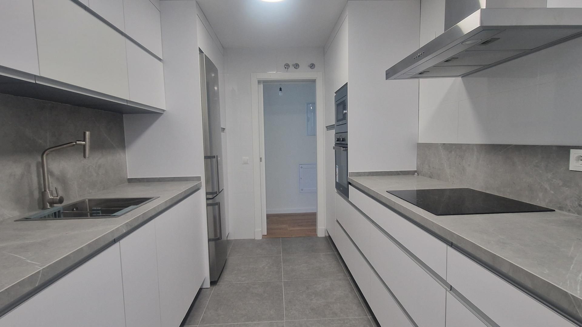 Kitchen of Flat to rent in Jerez de la Frontera  with Air Conditioner, Heating and Terrace
