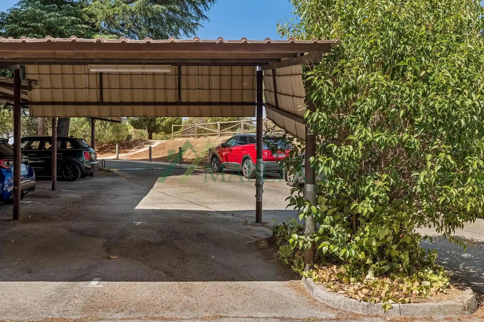 Parking of Flat for rent in Las Rozas de Madrid  with Heating, Furnished and Community pool