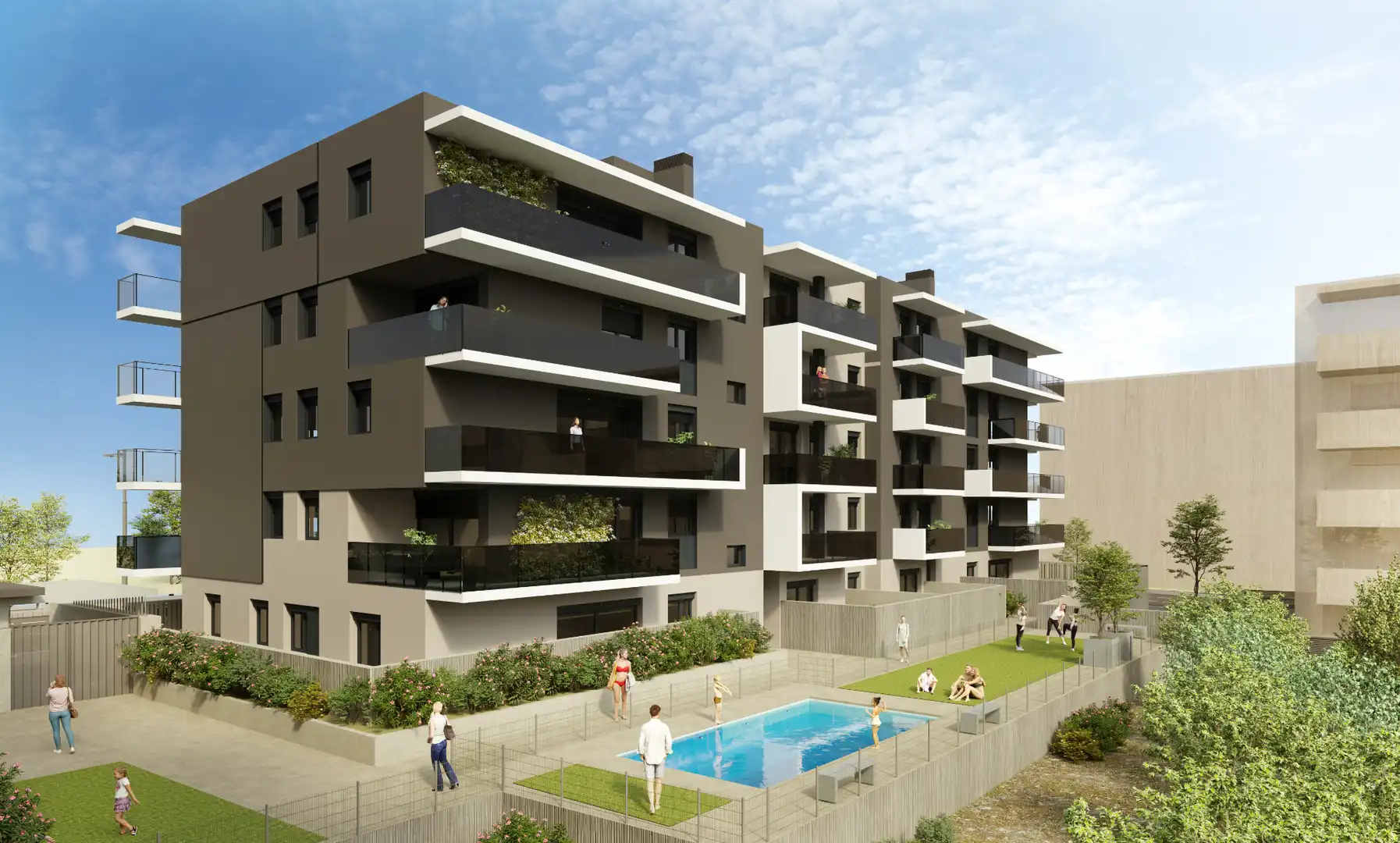 Piso de obra nueva con terraza en venta en Avinguda de Fontanet 34, imagen 3