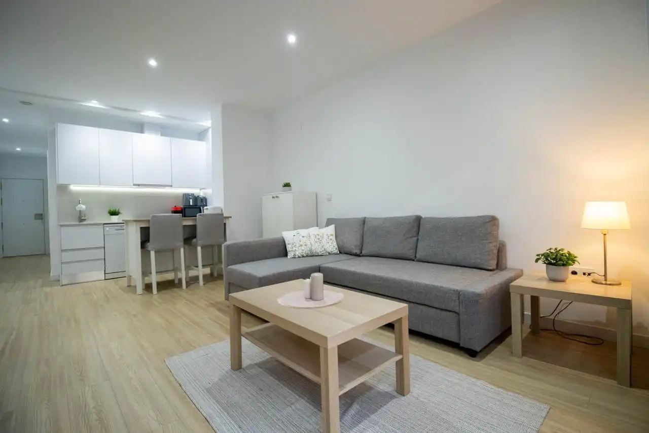 Living room of Flat for rent in Sant Joan d'Alacant  with Air Conditioner and Terrace