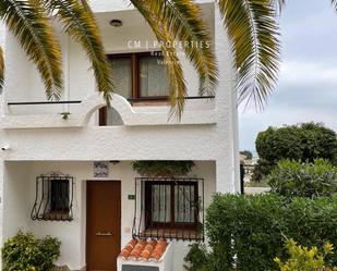 Exterior view of Single-family semi-detached to rent in Dénia  with Air Conditioner, Heating and Parquet flooring