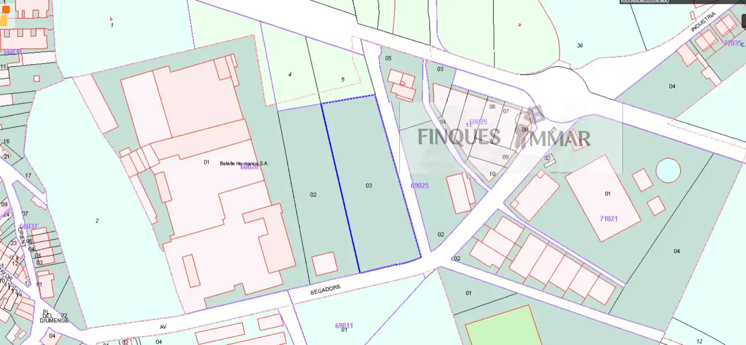 Fabrik Grundstücke zum Verkauf in Riudarenes