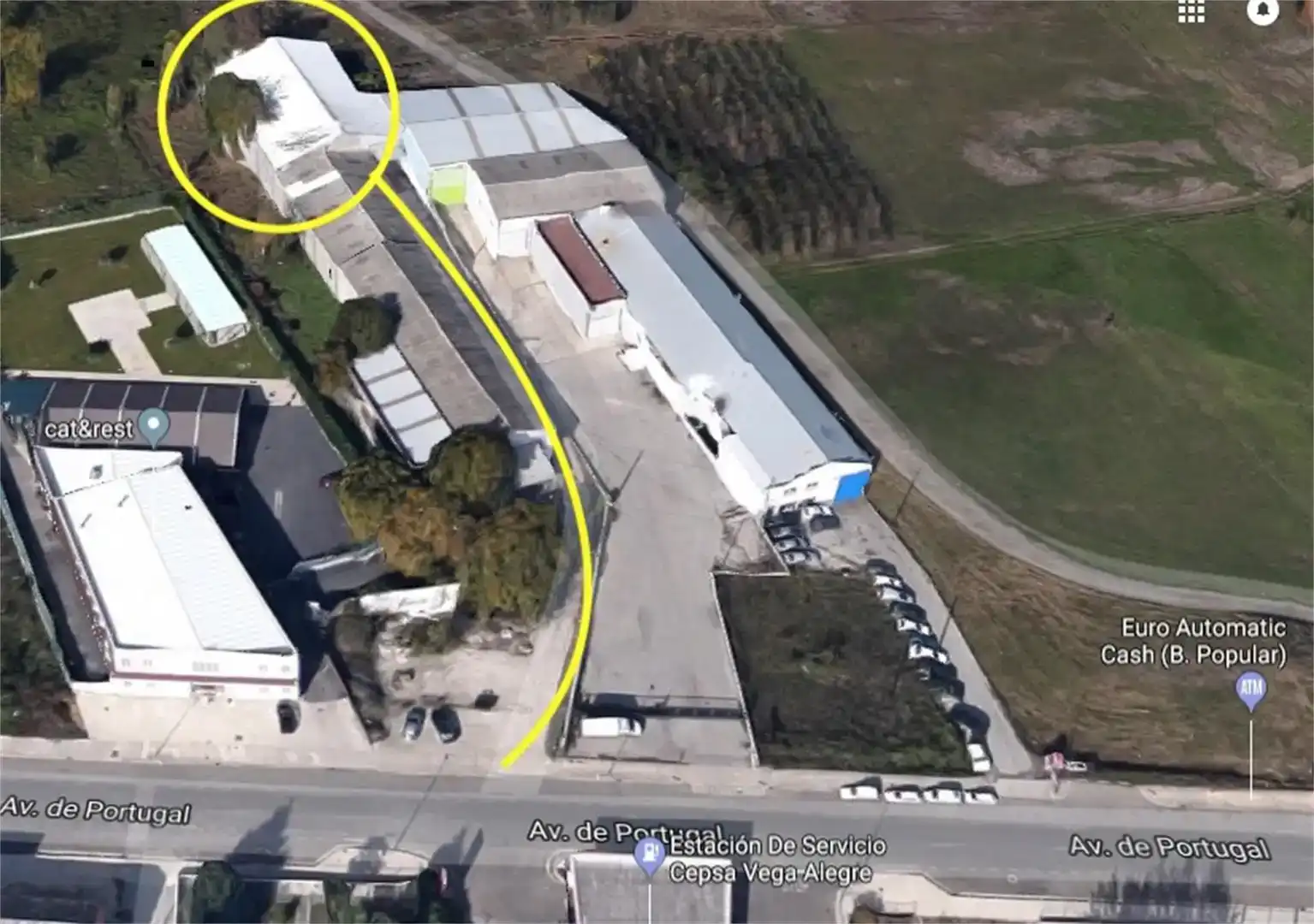 Nau industrial de lloguer en Ponferrada