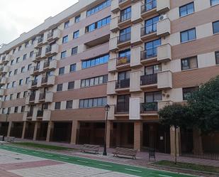 Exterior view of Flat to rent in Laguna de Duero  with Heating, Parquet flooring and Furnished