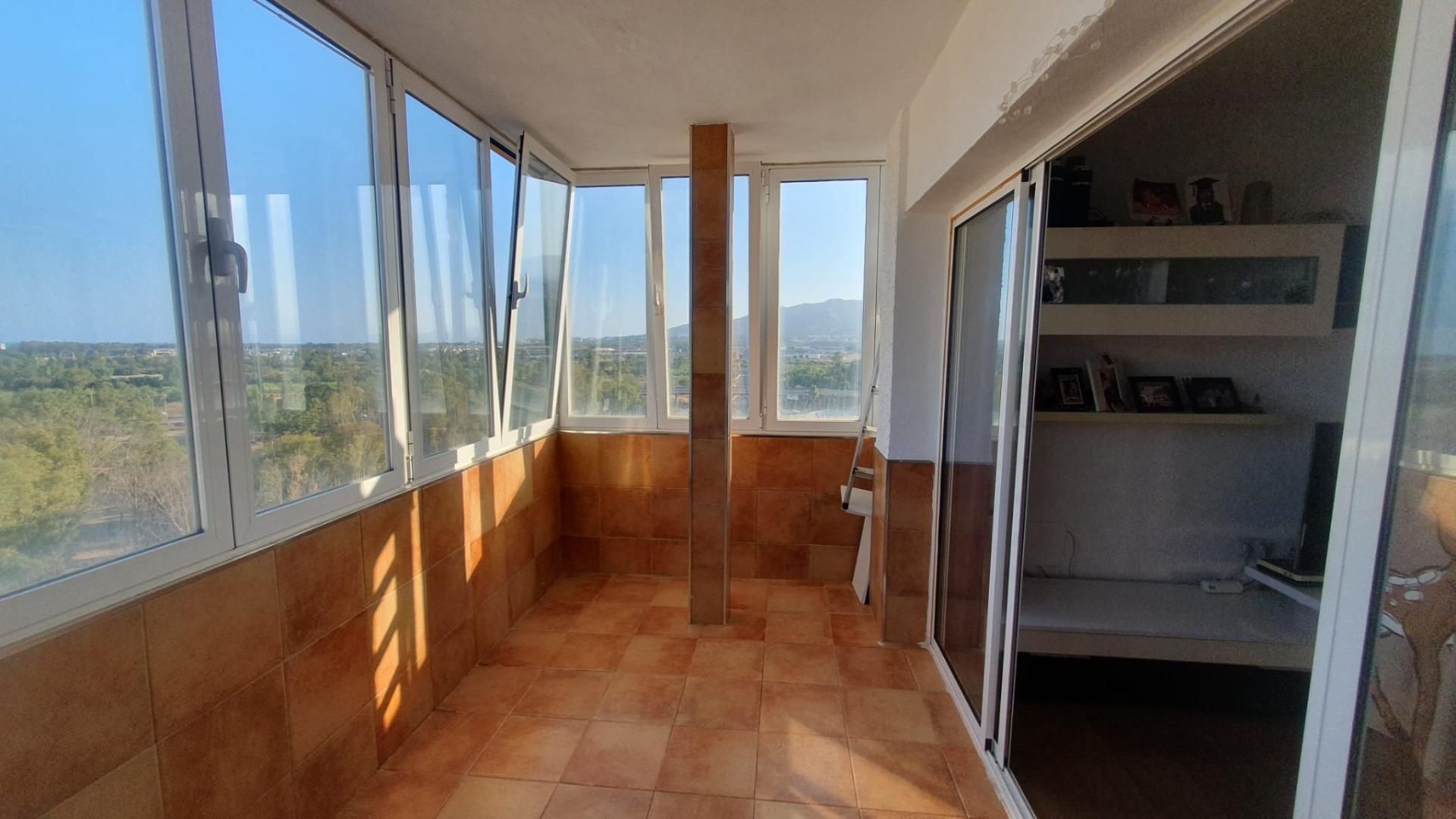 Balcony of Flat for sale in Málaga Capital  with Air Conditioner