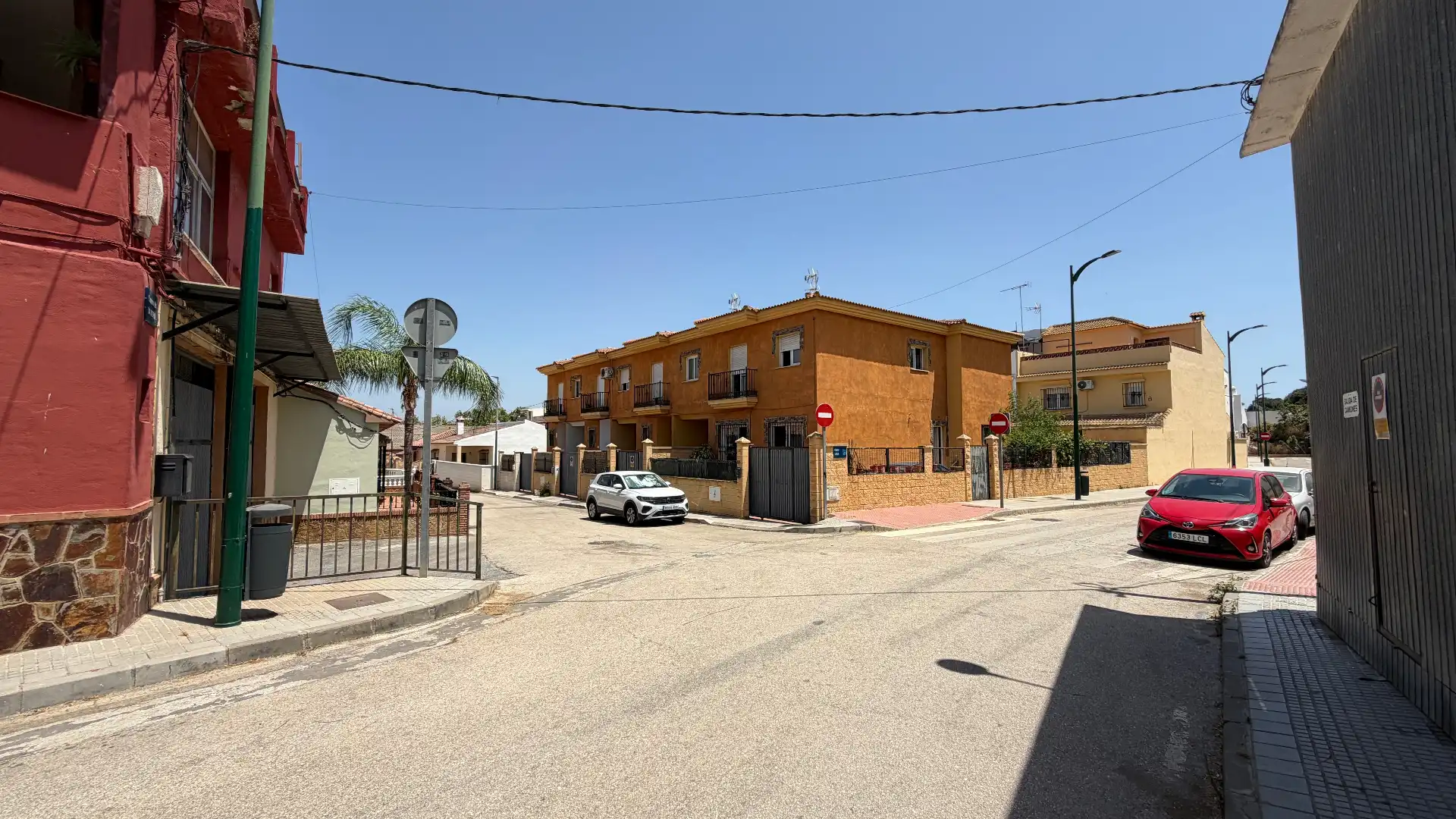 Vista exterior de Casa adosada en venta en Málaga con Terraza