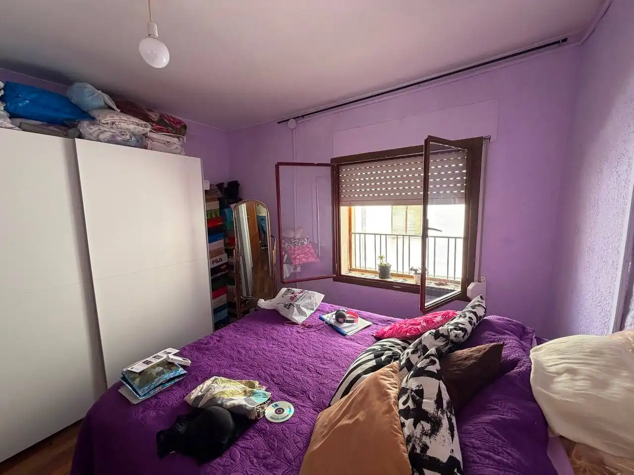 Dormitori de Casa adosada en venda en Palma de Gandia amb Moblat, TV i Internet