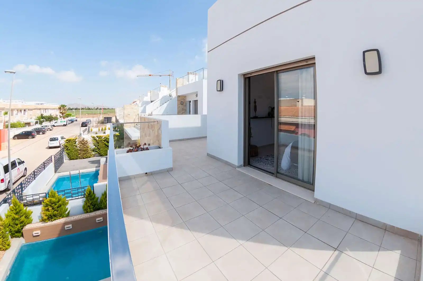 Terrassa de Casa o xalet en venda en Los Alcázares amb Aire condicionat, Jardí privat i Terrassa