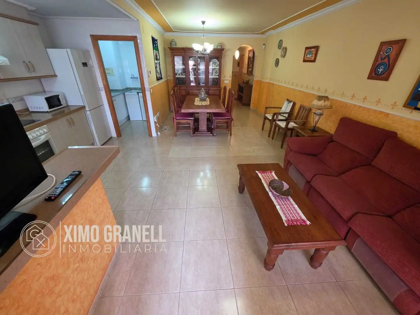Living room of Flat for rent in Moncofa  with Storage room and Community pool