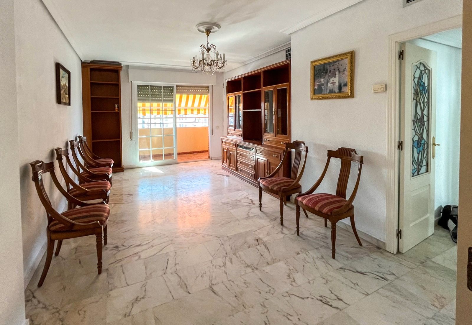 Sala d'estar de Pis en venda en Badajoz Capital amb Aire condicionat, Calefacció i Balcó