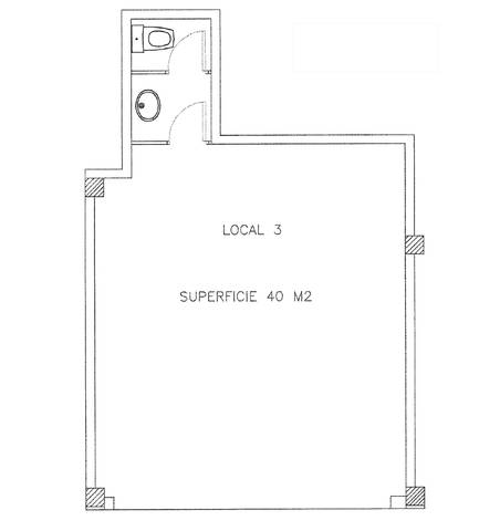 Local comercial en Alquiler en Plaça d'Osca, 7 en Sants