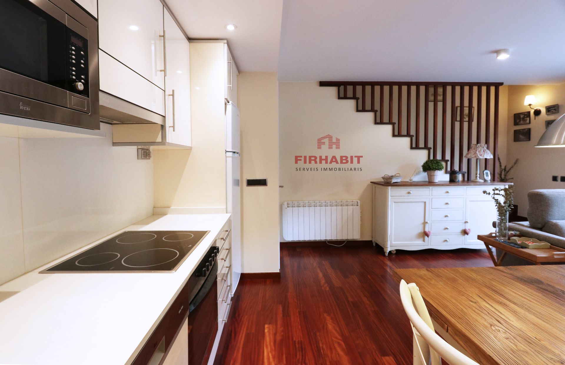 Kitchen of Duplex for sale in Sant Pau de Segúries  with Heating, Parquet flooring and Oven