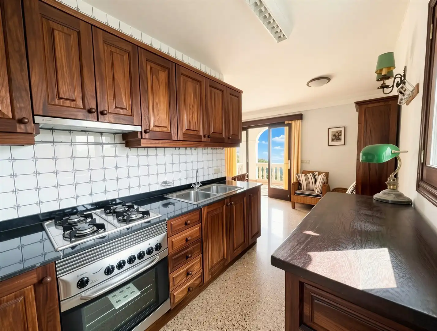 Cocina de Finca rústica en venta en Felanitx con Aire acondicionado, Calefacción y Terraza